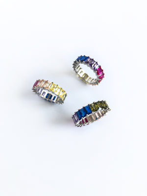 Anillo Rainbow Plata